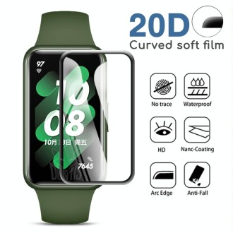 5 PCS For Huawei Band 7 / 7 NFC 3D Composite Hot Bending Screen Film