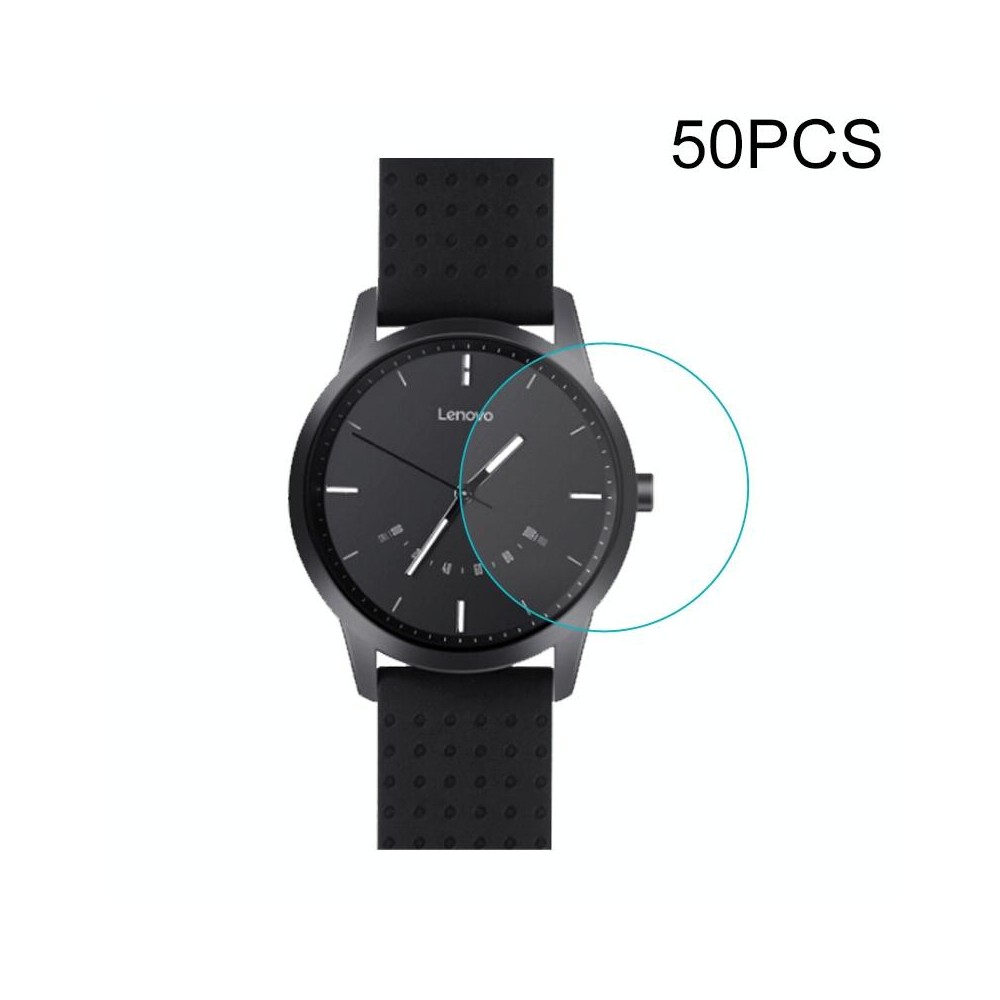 50 PCS For Lenovo Watch 9 0.26mm 2.5D Tempered Glass Film