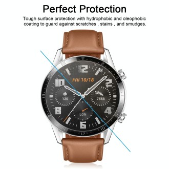 D41mm 50 PCS Round HD PET Film Watch Screen Protector