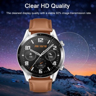 D41mm 50 PCS Round HD PET Film Watch Screen Protector