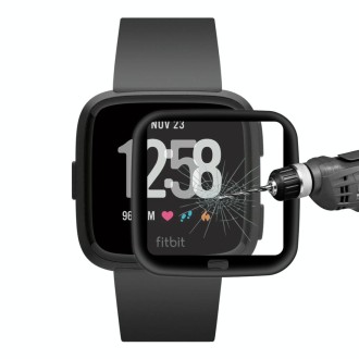 For Fitbit Versa (2018) ENKAY Hat-prince 3D Full Screen Soft TPU Edge + Soft Glass HD Screen Protector Film