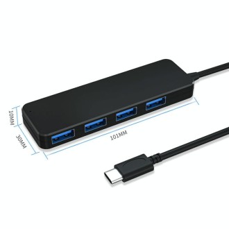 AC3-L43 Type-c/USB-c USB3.0 120cm 4 Ports Expansion Dock Notebook High Speed HUB