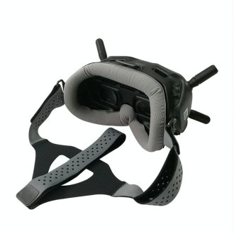 For DJI FPV Goggles V2 Foam Padding Headband Accessories, Gray Face  Mask+Gray Headband