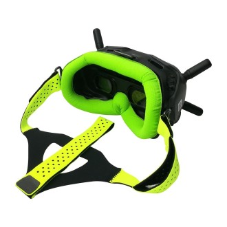 For DJI FPV Goggles V2 Foam Padding Headband Accessories, Green Face  Mask+Green Headband