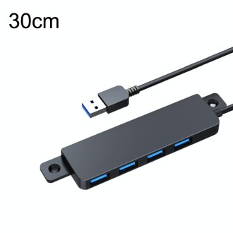 HS080-R USB3.0 30cm 4 Ports Collection High Speed HUB Extensors