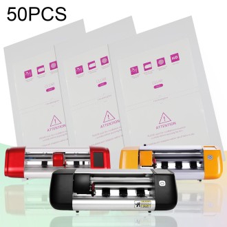 50 PCS F0007 HD TPU Tablet Soft Film Supplies for Protector Cutter