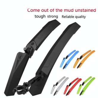 2632 Bicycle Quick Release Mudguards, Style: Widened (Green)