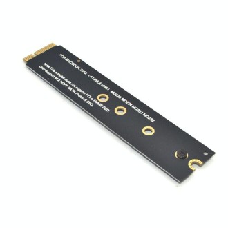 M.2 NGFF SATA To MAC SSD Adapter Riser Card For MacBook Air 2012 A1465 A1466 With Screwdriver