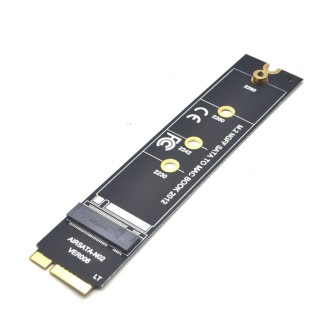 M.2 NGFF SATA To MAC SSD Adapter Riser Card For MacBook Air 2012 A1465 A1466 Long Type