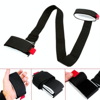 Adjustable Portable Snowboard Nylon Fixed Strap, the Longest: 1.2m