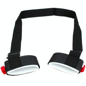 Adjustable Portable Snowboard Nylon Fixed Strap, the Longest: 1.2m