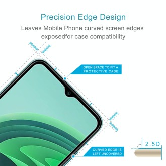 50 PCS 0.26mm 9H 2.5D Tempered Glass Film For Xiaomi Poco M5 / Poco M4 5G / Redmi Note 11E / Redmi 10 5G / Redmi 10 Prime+ 5G / 