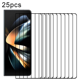 For Samsung Galaxy Z Fold4 5G / Galaxy W23 25pcs Full Glue Full Screen Tempered Glass Film