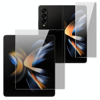 For Samsung Galaxy Z Fold4 5G 1 Sets imak Anti-spy Curved Full Screen Hydrogel Film (Outer Screen + Inner Screen)