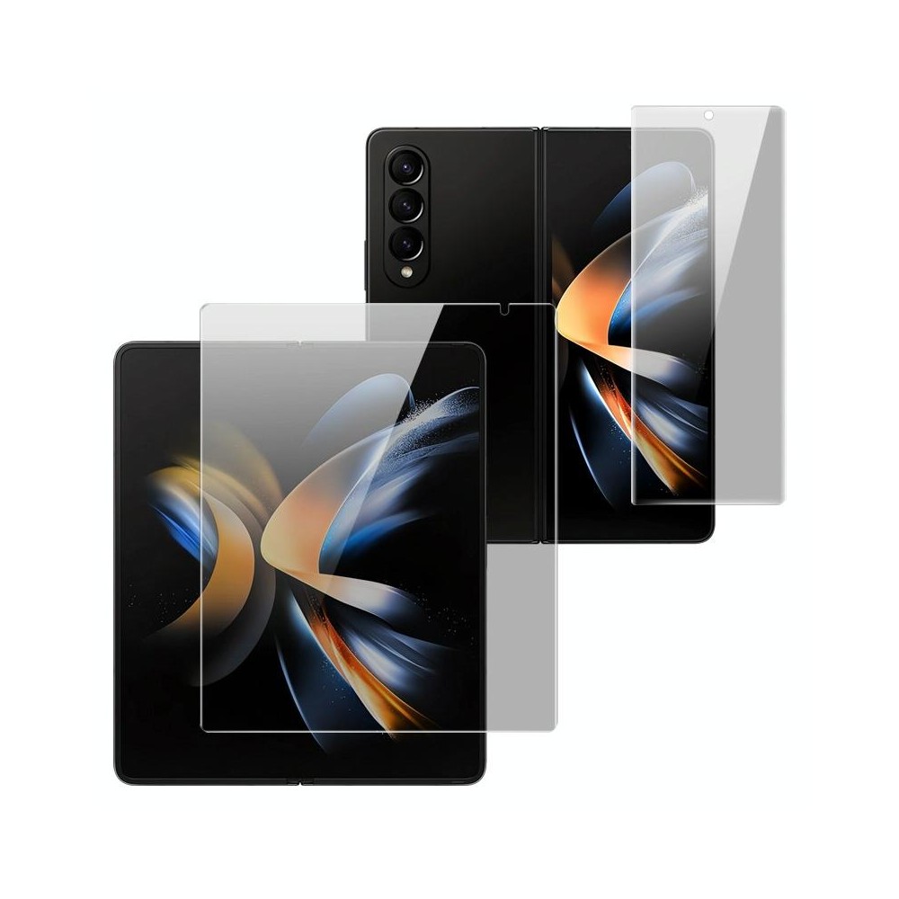 For Samsung Galaxy Z Fold4 5G 1 Sets imak Anti-spy Curved Full Screen Hydrogel Film (Outer Screen + Inner Screen)