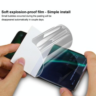 For Samsung Galaxy Z Fold4 5G 1 Sets imak Anti-spy Curved Full Screen Hydrogel Film (Outer Screen + Inner Screen)