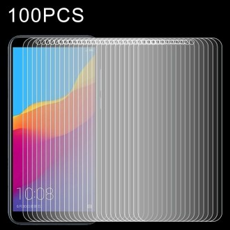 100 PCS 0.26mm 9H 2.5D Tempered Glass Film for Huawei Honor Play 7C