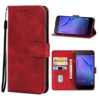 Leather Phone Case For Honor 5C Pro(Red)