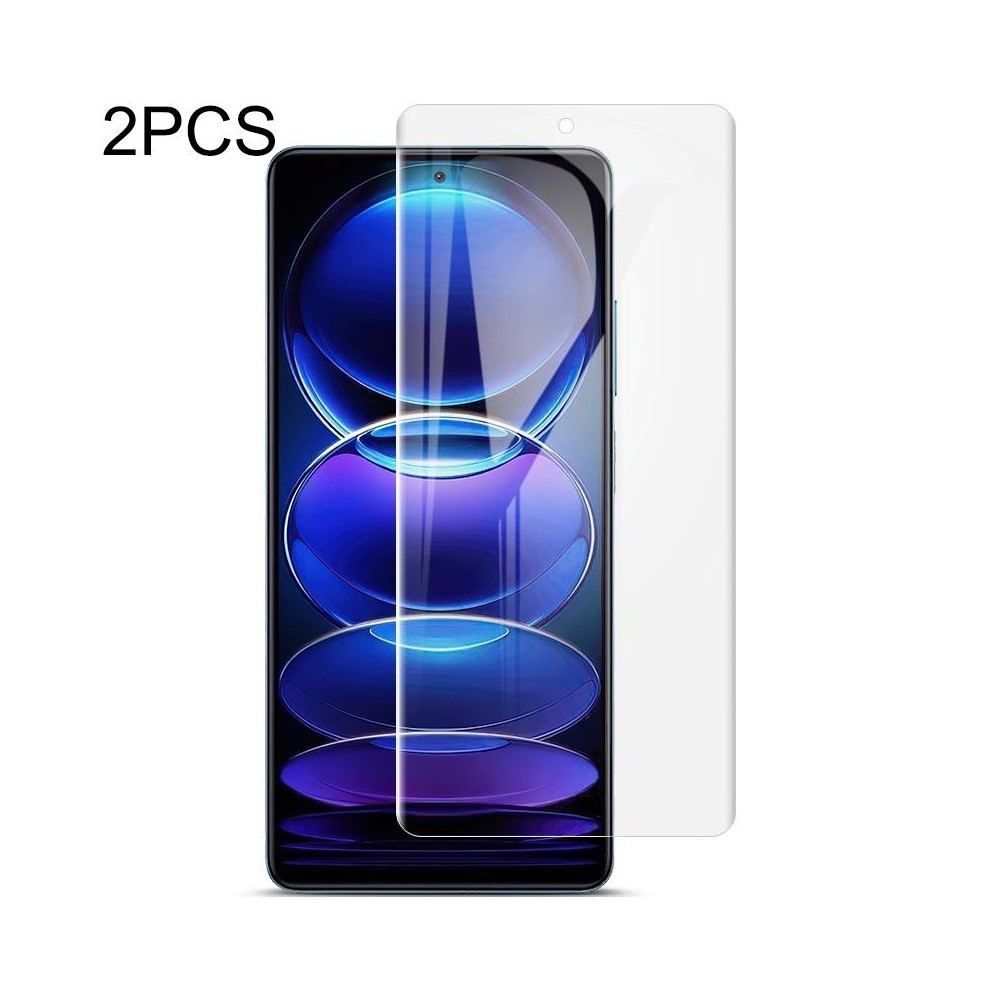 For Xiaomi Redmi Note 12 Pro 5G China/Indian 2pcs imak Curved Full Screen Hydrogel Film Front Protector