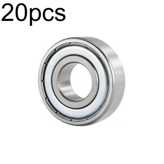 20pcs 12x32x10mm High-speed Silent Deep Groove Ball Miniature Bearings(6201zz)