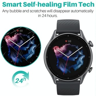 50 PCS Curved 3D Composite Material Soft Film Screen Protector For Amazfit GTR 3