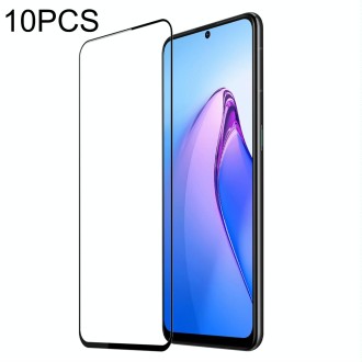 10 PCS For OPPO Reno8 Pro DUX DUCIS 0.33mm 9H Medium Alumina Tempered Glass Film