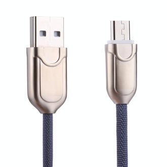 1m 2A Micro USB to USB 2.0 Data Sync Quick Charger Cable(Blue)