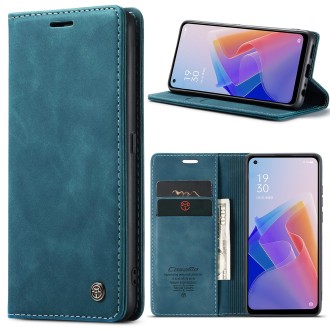 CaseMe 013 Multifunctional Horizontal Flip Leather Phone Case For OPPO Reno7 Z Global/Reno7 Lite Global/Reno8 Lite Global/F21 Pr