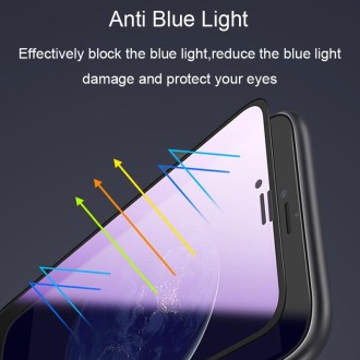 AG Matte Anti Blue Light Full Cover Tempered Glass For iPhone 6 & 6s