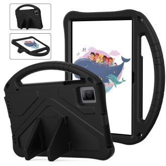 For T-Mobile REVVL Tab 10.36 2023 EVA Shockproof Tablet Case with Holder(Black)