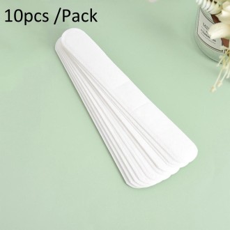 10pcs /Pack Disposable Hat Brim Stickers Shirt Collar Anti-Dirty Sweat-Absorbing Stickers(White)