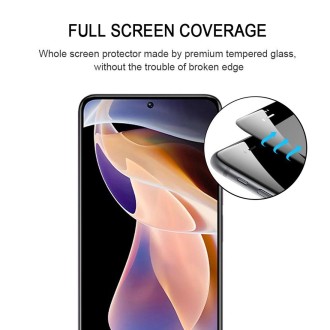 For Xiaomi Redmi Note 11 Pro / 11 Pro+ 25 PCS Full Glue Full Screen Tempered Glass Film