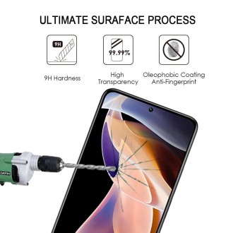 For Xiaomi Redmi Note 11 Pro / 11 Pro+ 25 PCS Full Glue Full Screen Tempered Glass Film