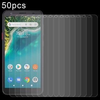 For ZTE Avid 589 Z5158 50pcs 0.26mm 9H 2.5D Tempered Glass Film