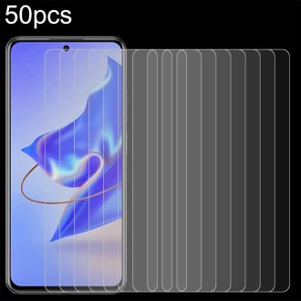 For ZTE V70 50pcs 0.26mm 9H 2.5D Tempered Glass Film