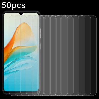 For ZTE Axon 40 Lite 50pcs 0.26mm 9H 2.5D Tempered Glass Film