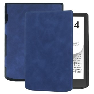 For Pocketbook InkPad 4 / Color2 /3 /PB743 Retro Skin-feel Leather Smart Tablet Case(Dark Blue)