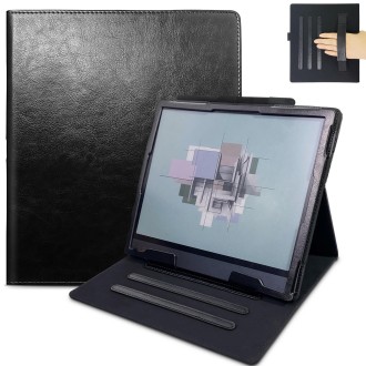 Case For 10.3" BOOX Note Air 3 C / Air 2 / Air 2 Plus Ink Tablet ePaper 360 Degree Rotating Stand Cover(Black)