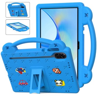 For Honor X8 Pro 11.5 Handle Kickstand Children EVA Shockproof Tablet Case(Sky Blue)