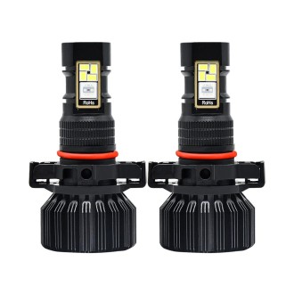 EV23 1 Pair 5202 12W / 15000LM / DC 9-16V IP68 Waterproof Car RGB Fog Light