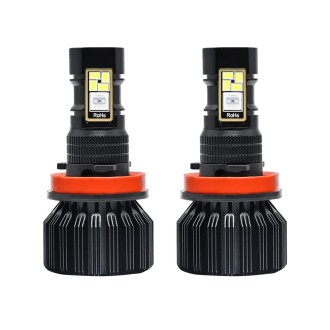 EV23 1 Pair H11 12W / 15000LM / DC 9-16V IP68 Waterproof Car RGB Fog Light