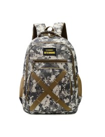 Camouflage Travel Backpack Anti-Splash Water Bag(Grey)
