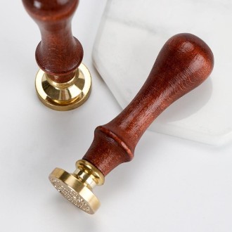 English Letters Series Fire Lacquer Seal Toxca Handle+Brass Seal Head(YW-01 Love)