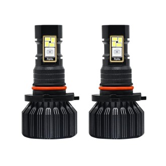 EV23 1 Pair H10 12W / 15000LM / DC 9-16V IP68 Waterproof Car RGB Fog Light