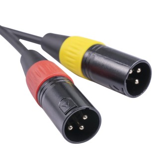 TC194BUXK108YR-30 3.5mm Male to Dual Canon Male Audio Cable, Length: 3m