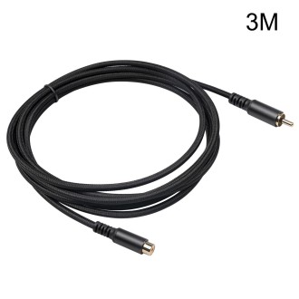 3709MF RCA Male to Female Audio & Video Extension Cable, Length:3m