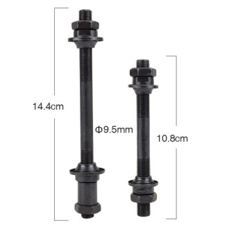 Bicycle Hollow Shaft Hub Quick Release Rod Bearing Modification Accessories, Specification: Front Axle