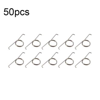 For PS5 Controller 50pcs Replacement Buttons Metal Springs ,Spec: L2 R2 Springs