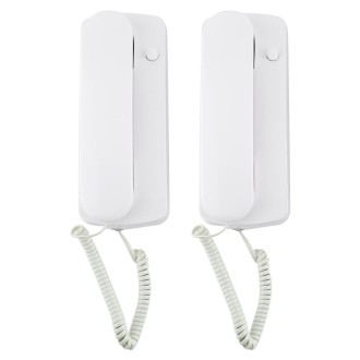 109DC Two-way High-definition Wired Intercom Doorphone (White)