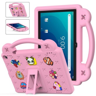 For Walmart Onn 10.1 2022 / 100071485 Handle Kickstand Children EVA Shockproof PC Tablet Case(Pink)